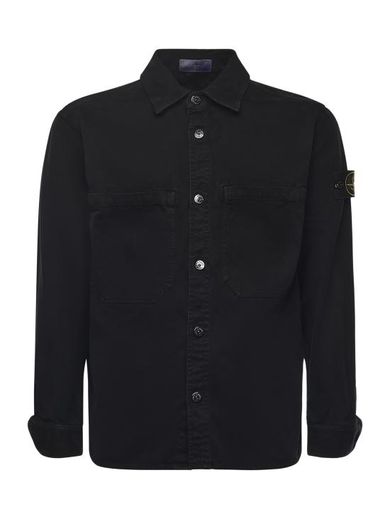 25FW 스톤 아일랜드 셔츠 K2S151200025 S0184V0129 Black