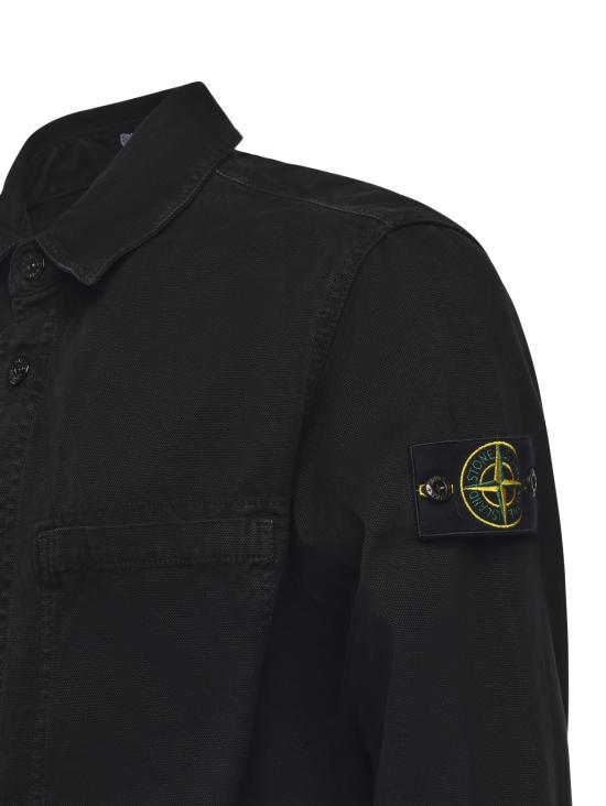25FW 스톤 아일랜드 셔츠 K2S151200025 S0184V0129 Black - STONE ISLAND