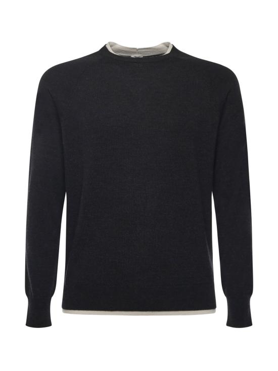 25FW 일레븐티 스웨터 L76MAGL79MAG0L029 15 02 GRAY AND SAND