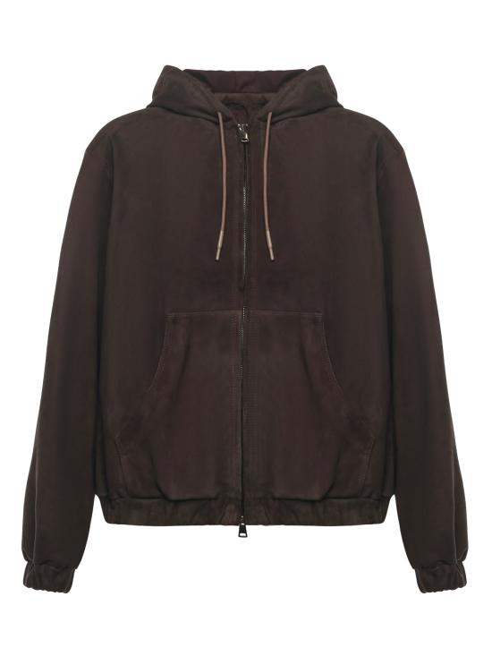 25FW 줄리아노 갈리아노 긴팔 티셔츠 OHIO CAMOSCIO Brown