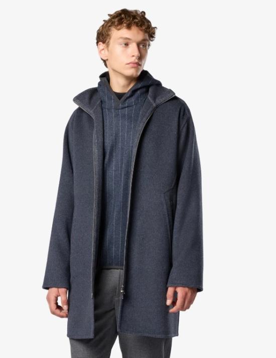 25FW 씨세 코트 JJ055 TN590B15 Mid blue - SEASE