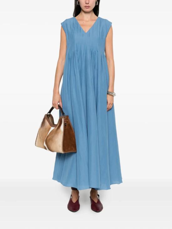 25FW 에스막스마라 미디 원피스 2519221023600 001 Clear Blue - 'S MAX MARA