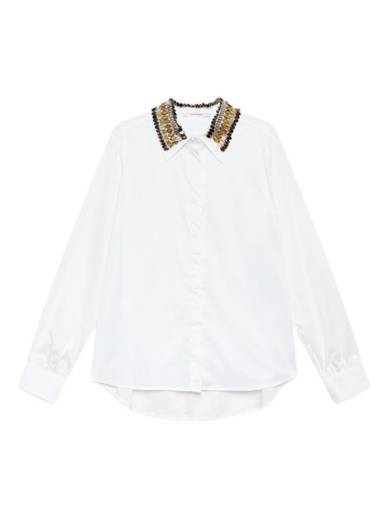 25FW 말리파르미 셔츠 JM5564 152141000 Optical white