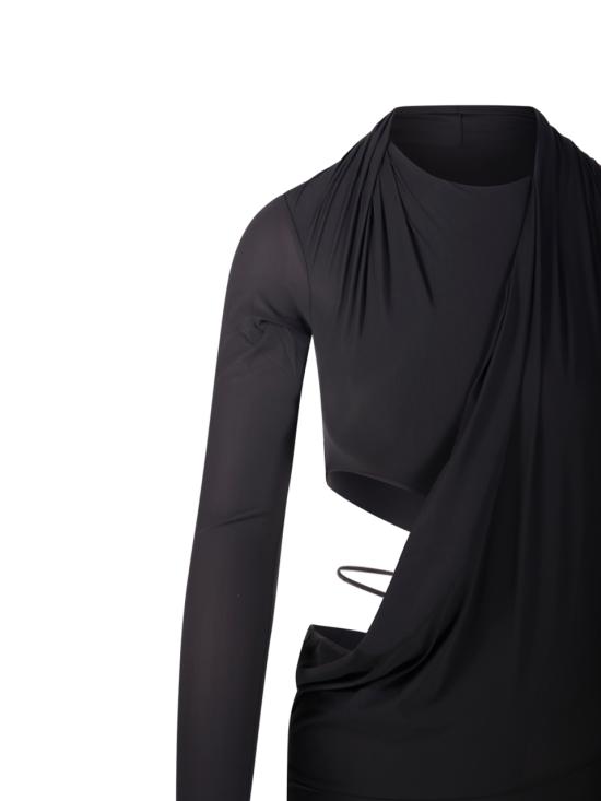 25FW 아마주인 숏 원피스 11KASUGB GREYISH BROWN - AMAZUIN