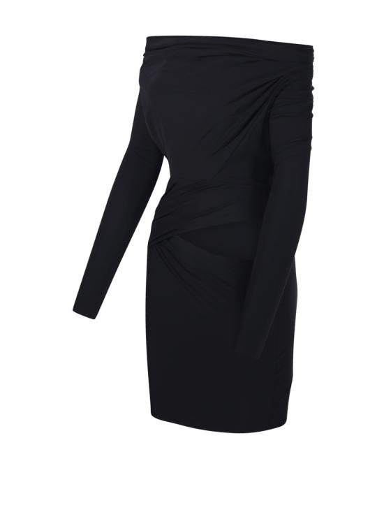 25FW 아마주인 숏 원피스 11THEUDB DEEP BLACK - AMAZUIN