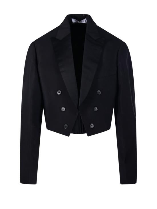 25FW 이엘브이 데님 수트 자켓 3005 21901 BLACK