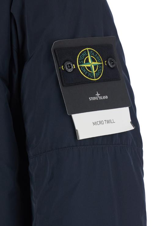25FW 스톤 아일랜드 마이크로 트윌 안티 드롭 멀티 포켓 후드 다운 파카 K2S157100008S0026V0020 Blu - STONE ISLAND