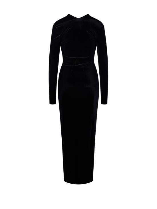 25FW 아마주인 롱 원피스 11LARUVJB JET BLACK - AMAZUIN