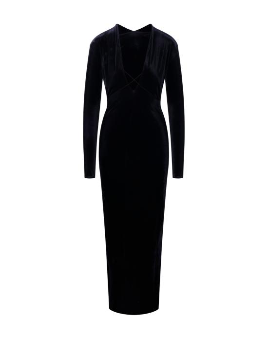 25FW 아마주인 롱 원피스 11LARUVJB JET BLACK