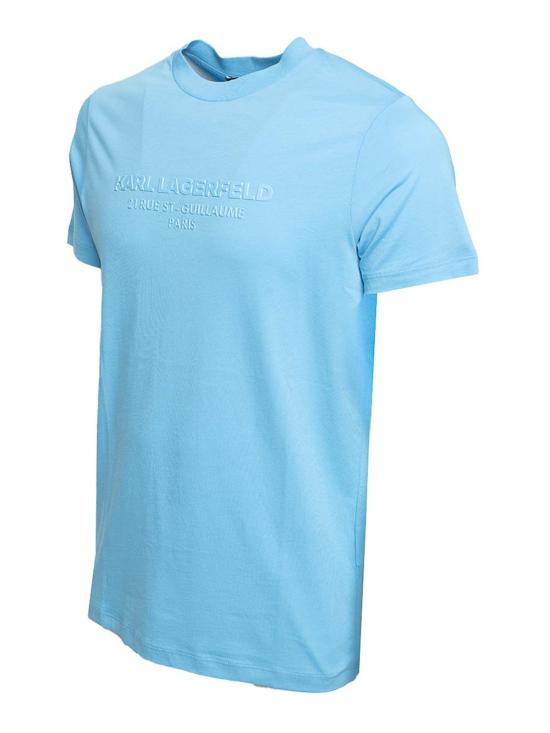  칼라거펠트 반팔 티셔츠 755057532224630 Blue - KARL LAGERFELD
