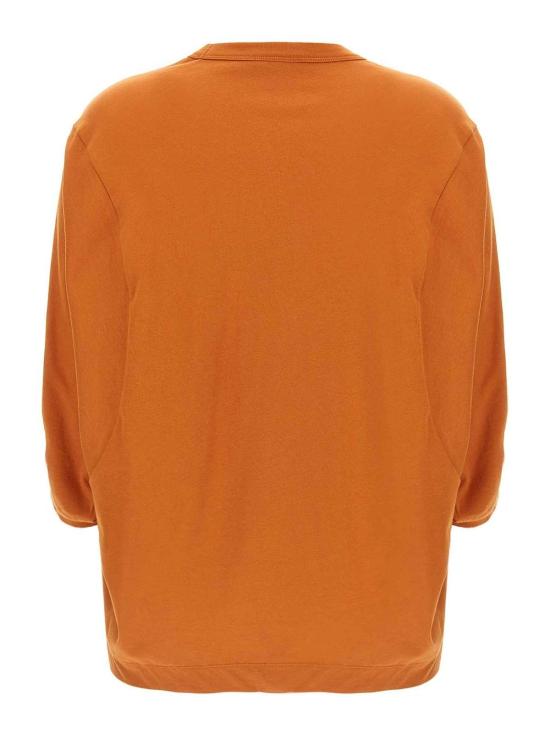25SS 드리스 반 노튼 반팔 티셔츠 2510111311600350 Orange - DRIES VAN NOTEN