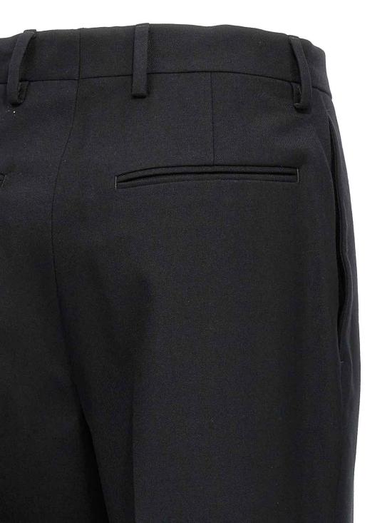  드리스 반 노튼 스트레이트 팬츠 2420109039251900 Black - DRIES VAN NOTEN