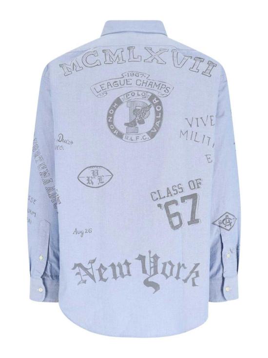  폴로 랄프로렌 긴팔 셔츠 710972188001 Blue - POLO RALPH LAUREN