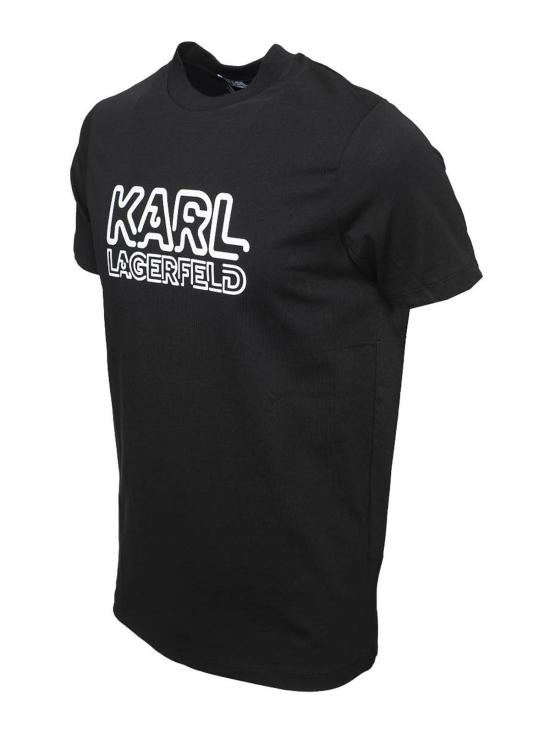  칼라거펠트 반팔 티셔츠 755048532225991 Black - KARL LAGERFELD