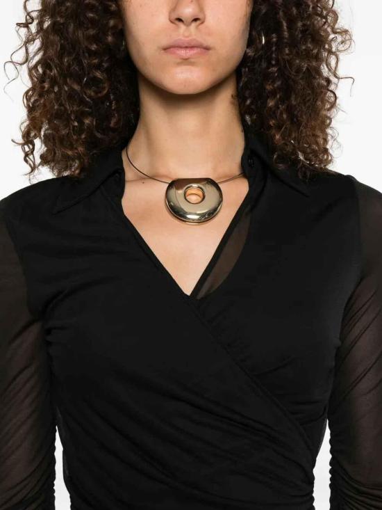 25FW 막스마라 민소매 티셔츠 21946088600003 Black - MAX MARA