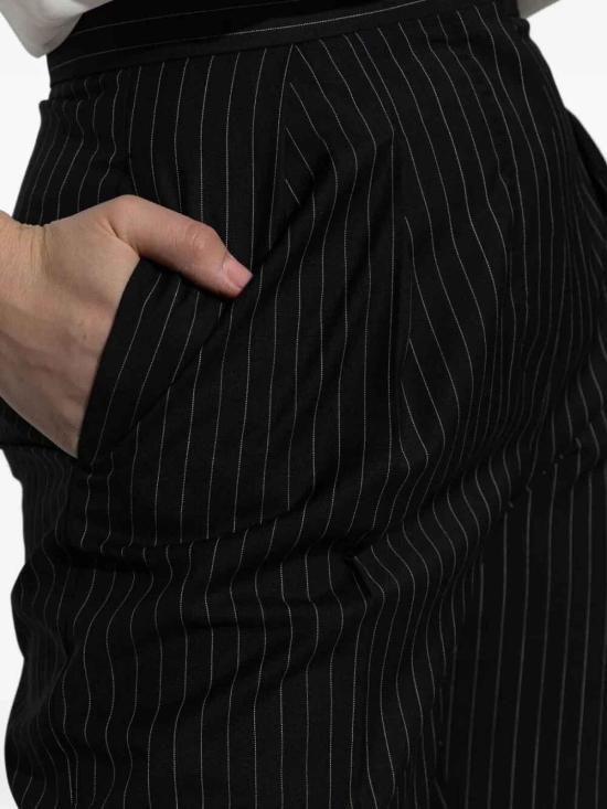 25FW 막스마라 스트레이트 팬츠 21136021600002 Black - MAX MARA