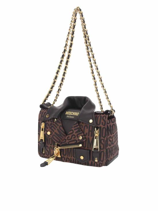  모스키노 크로스백 742182682103 Brown - MOSCHINO