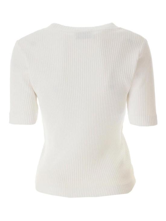  모스키노 반팔 티셔츠 121187660001 White - MOSCHINO