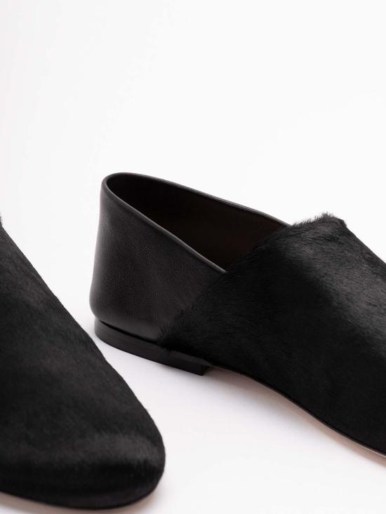 25FW 알베르타 페레티 로퍼 320366730555 Black - ALBERTA FERRETTI