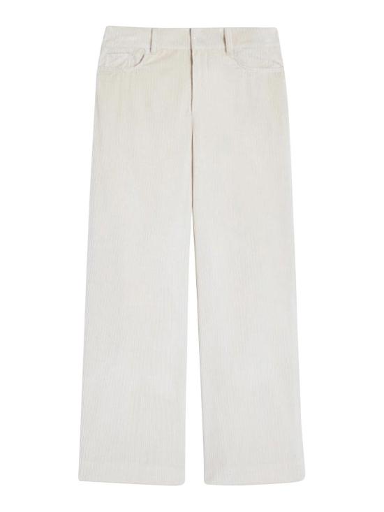  에스막스마라 스트레이트 팬츠 2529136153600006 White