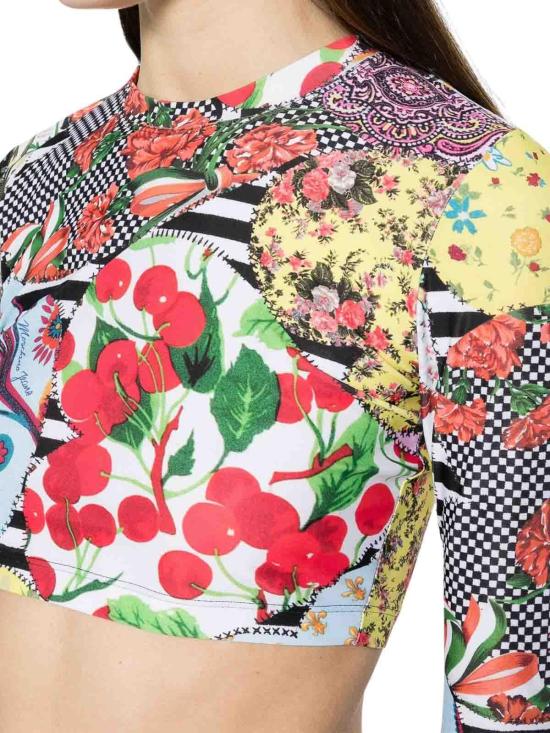 24FW 모스키노 민소매 티셔츠 120637801888 Multicolour - MOSCHINO