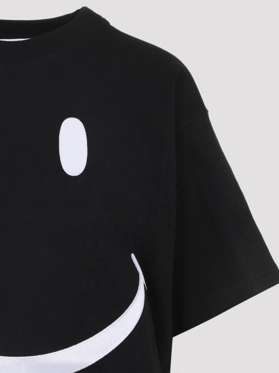  모스키노 반팔 티셔츠 071254411555 Black - MOSCHINO