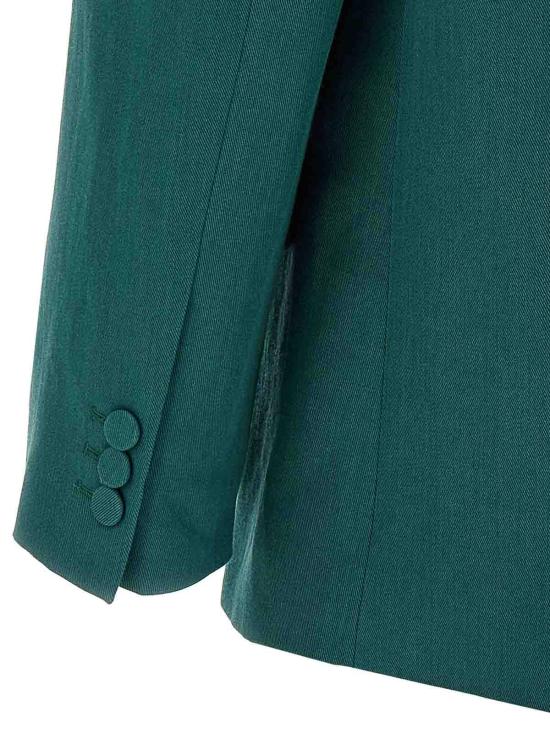 25SS 드리스 반 노튼 수트 자켓 2510104071527500 Green - DRIES VAN NOTEN