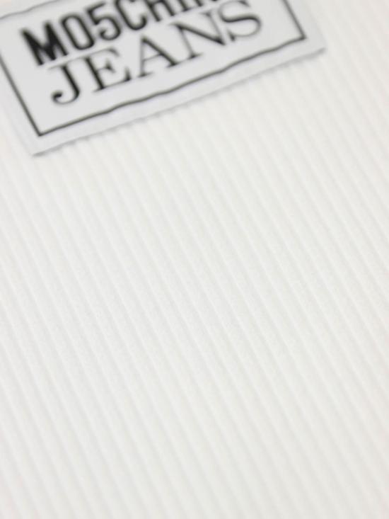  모스키노 반팔 티셔츠 120437590001 White - MOSCHINO