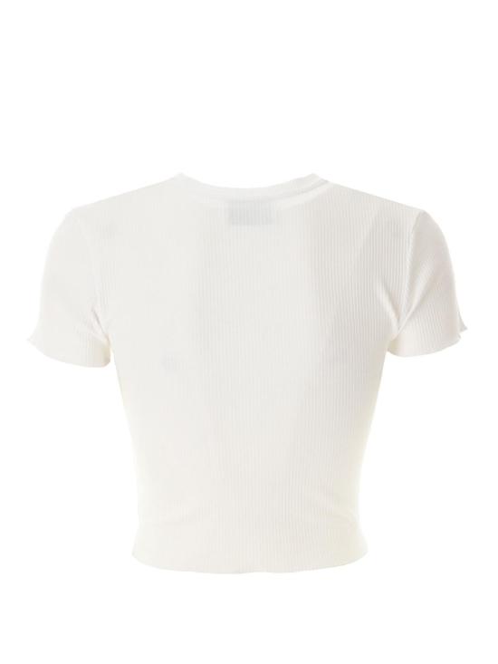  모스키노 반팔 티셔츠 120437590001 White - MOSCHINO