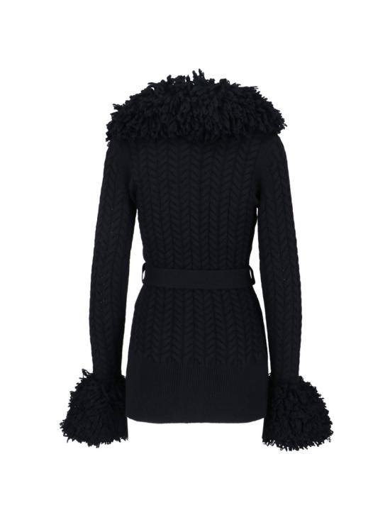25FW 파투 가디건 KN2828041999B Black - PATOU