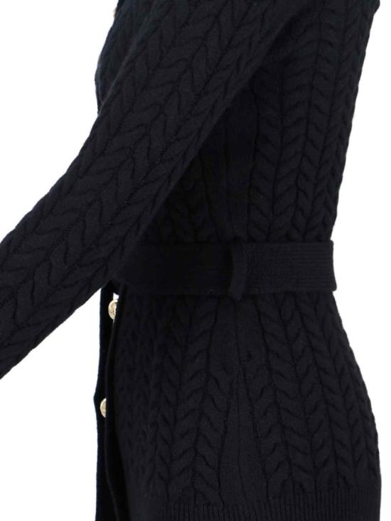 25FW 파투 가디건 KN2828041999B Black - PATOU