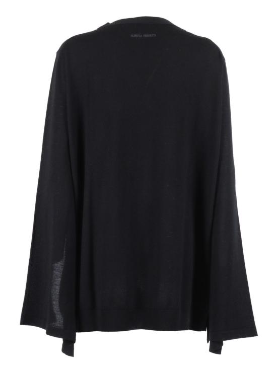 25FW 알베르타 페레티 스웨터 09156606 Black - ALBERTA FERRETTI