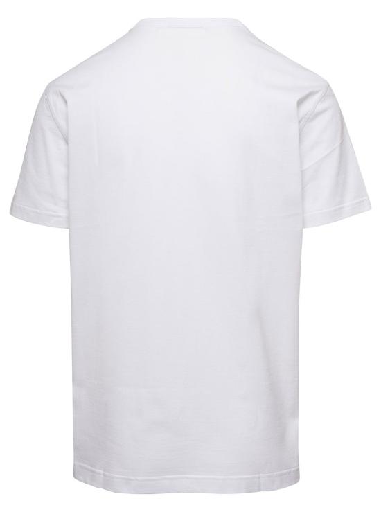 26SS 돌체앤가바나 로고 코튼 티셔츠 G8PT1TG7F2IW0800 White - DOLCE & GABBANA