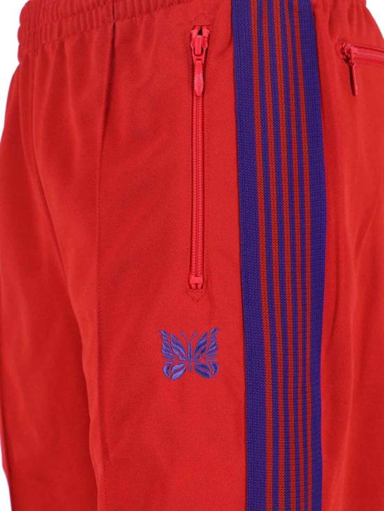 25FW 니들스 폴리 스무스 부츠컷 트랙 팬츠 RW318C RED - NEEDLES