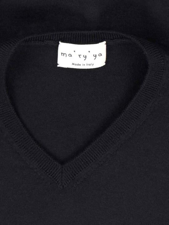 25FW 마리아 스웨터 YRK021E9 Black - MA RY YA