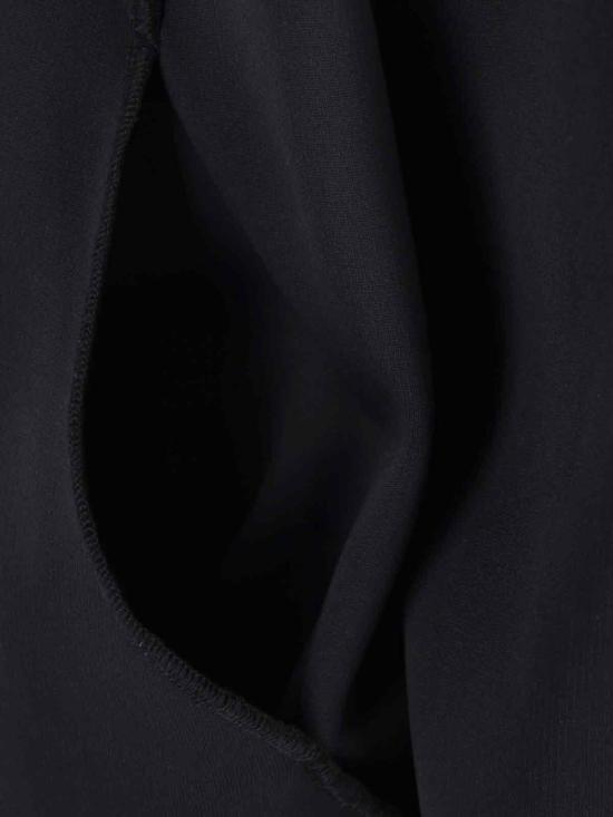 25FW 카사블랑카 후드 티셔츠 U AW25 JTP 426 01 MBLACK Black - CASABLANCA