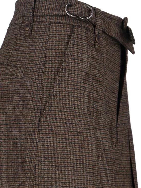 25FW 유돈초이 스트레이트 팬츠 EC25PF6P 002MOCHA Brown - EUDON CHOI