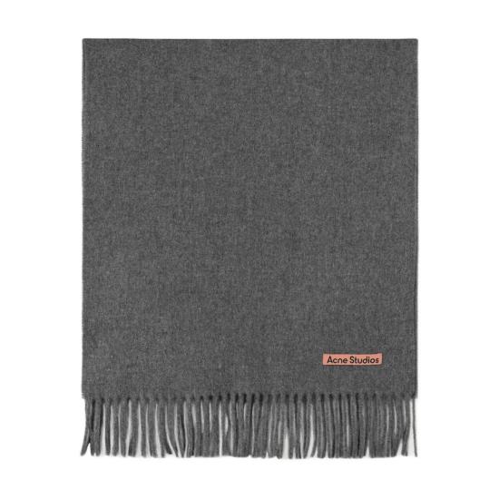 26SS 아크네 스튜디오 내로우 울 프린지 머플러 CA0210 990 grey