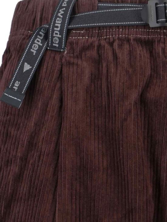 25FW 앤드원더 트레이닝/조거 팬츠 5745282102052 Brown - AND WANDER