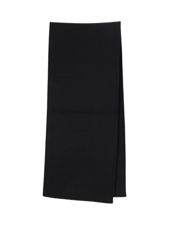 25FW 베르너 퀼 머플러/스카프 1 57A10009 Black