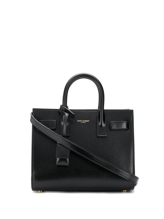  생로랑 스무스 레더 클래식 삭 드 주르 나노 39203502G9W 1000 black