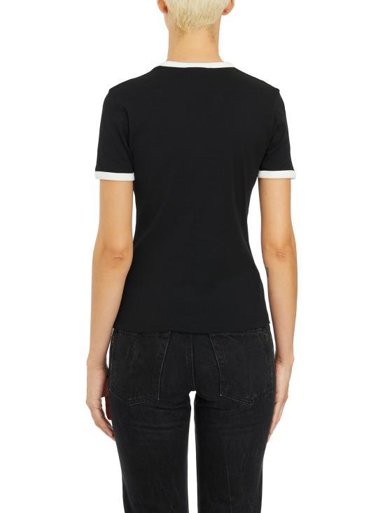 26SS 쿠레쥬 반팔 티셔츠 MVESJTS017JS00709901 Black - COURREGES