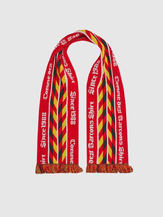 25FW 꼼데가르송 머플러/스카프 MFPK401REDYELLOW ROSSO GIALLO - COMME DES GARCONS