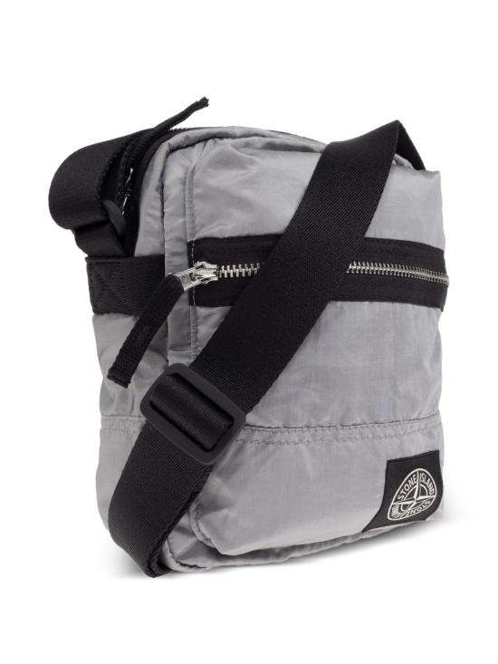 25FW 스톤 아일랜드 코티드 나일론 에코닐 사코슈 크로스백 K2S159200015S0251V0061 PEARL GRAY DOM - STONE ISLAND