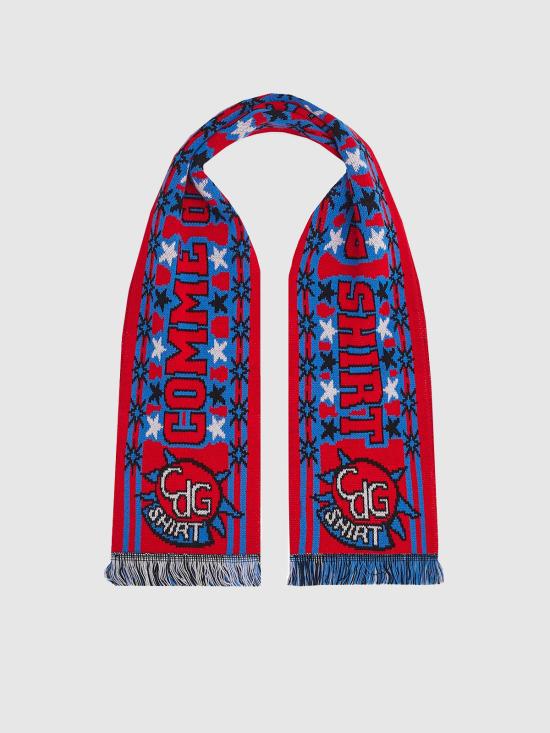 25FW 꼼데가르송 머플러/스카프 MFPK401REDBLUE Red blue - COMME DES GARCONS