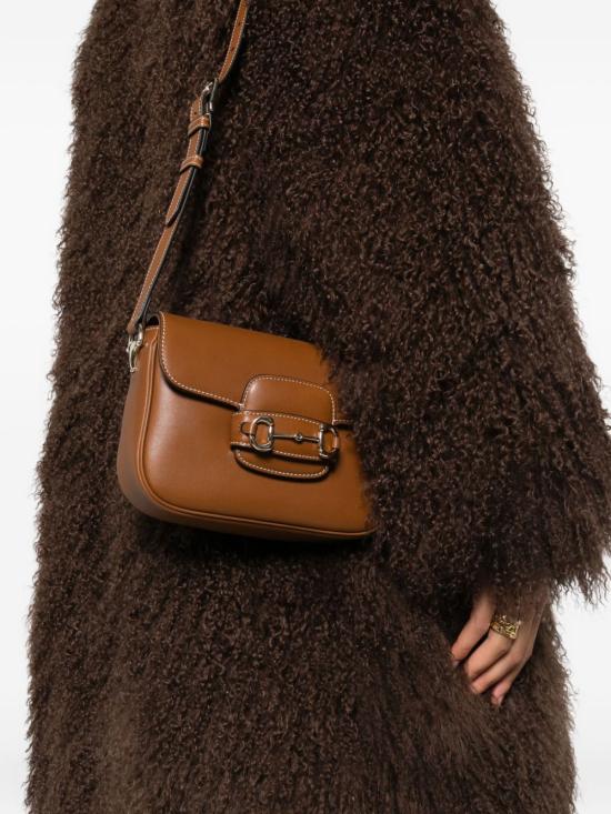 25FW 구찌 크로스백 815205 AAEFH2718 Leather Brown - GUCCI