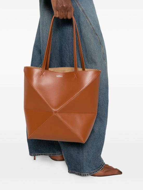 26SS 로에베 토트백 A657G50X01 4927 Leather Brown - LOEWE