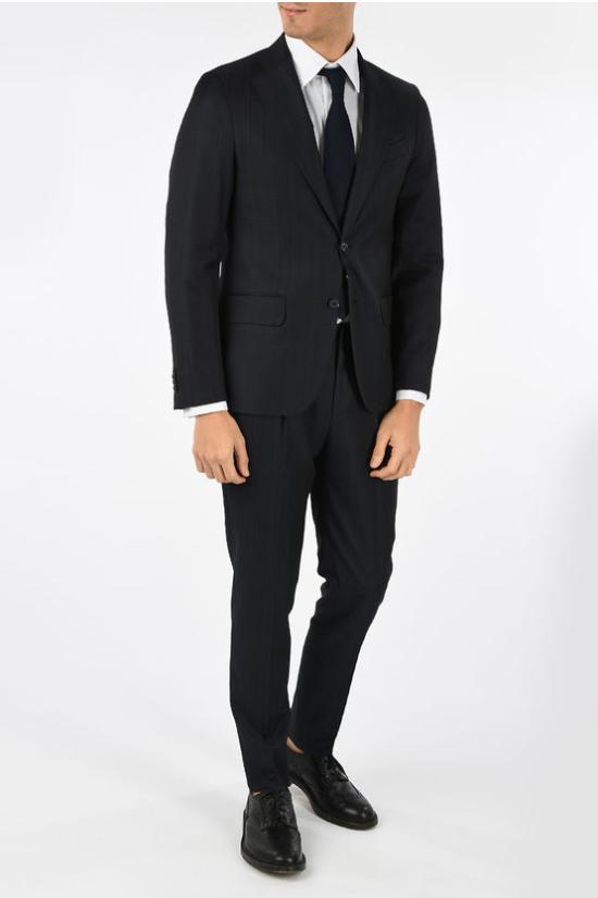  꼬르넬리아니 수트 세트 9167325 001 837Z80 90 RETAILORED Blue