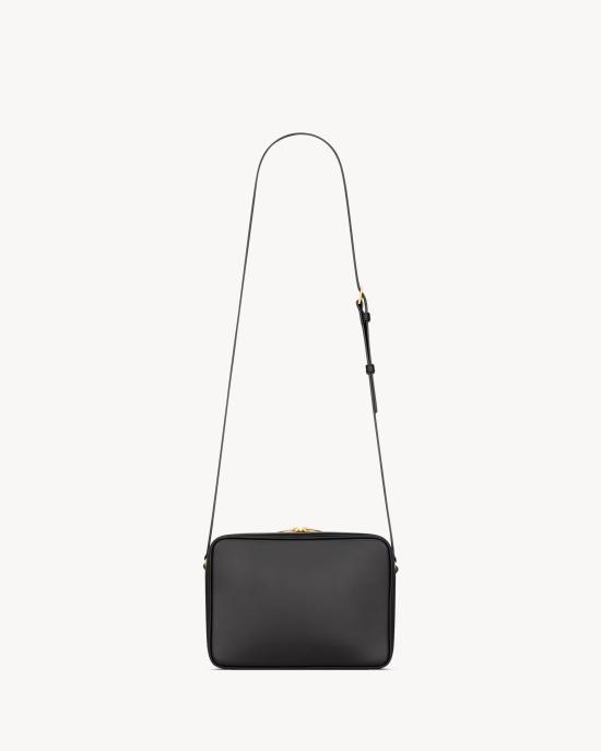 25FW 생로랑 레더 카메라 백 8378192R20W1000 Black - SAINT LAURENT