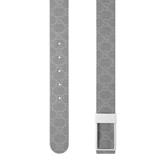 25FW 구찌 렉탱귤러 버클 리버시블 벨트 82072492TIC1000 BLACK DOM - GUCCI